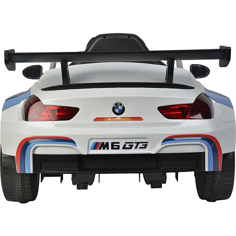 BMW M6 GT3 hvid elektrisk bil 12V