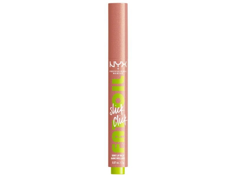 NYX Professional Makeup Lippenbalsam Fat Oil Slick Click 01 Pflegender Lippenstift mit ölhaltiger Formel