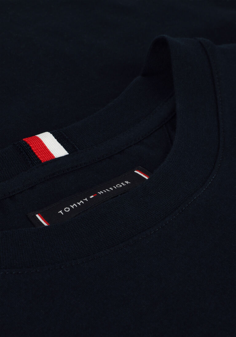 TOMMY HILFIGER donkerblauwe tommy hilfiger t-shirt monogram imd tee