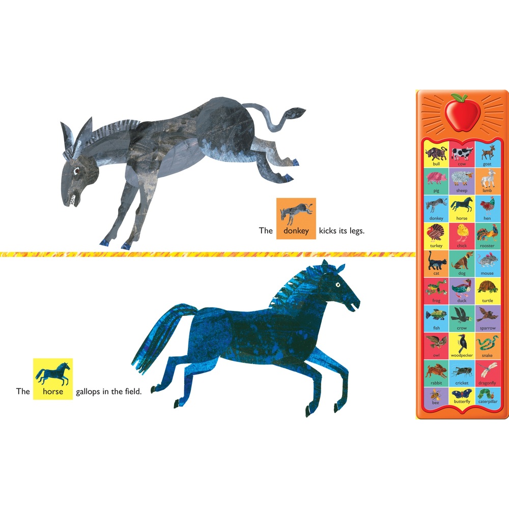 Rund um den Bauernhof – ein Soundbuch von Eric Carle