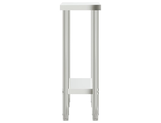 VIDAXL - Mobilier de cuisine Table de travail de cuisine 82,5x30x85 cm acier inoxydable