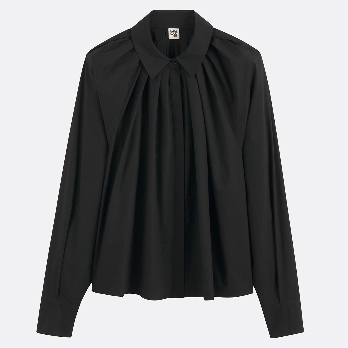COLEÇÃO LA REDOUTE<br>Camisa larga de algodão, mangas compridas