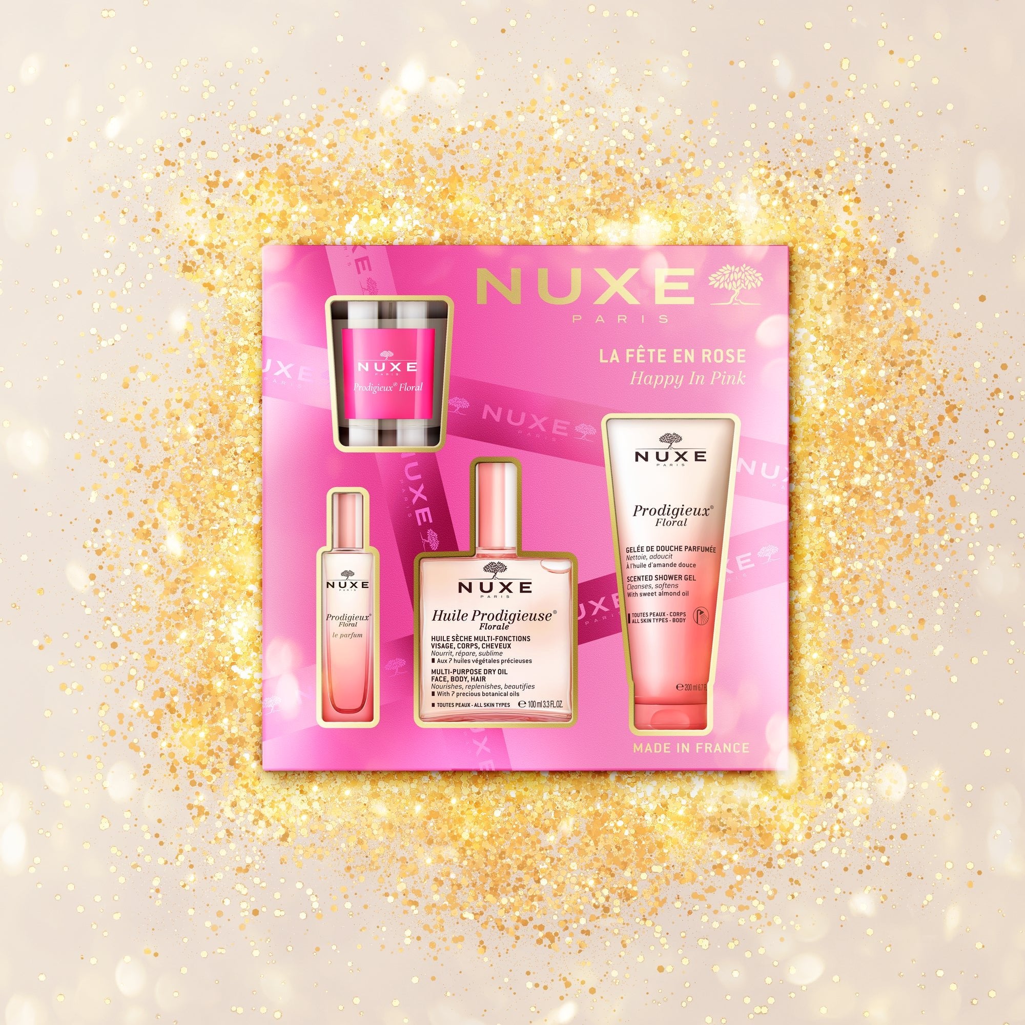 Geschenkset Happy in Pink
