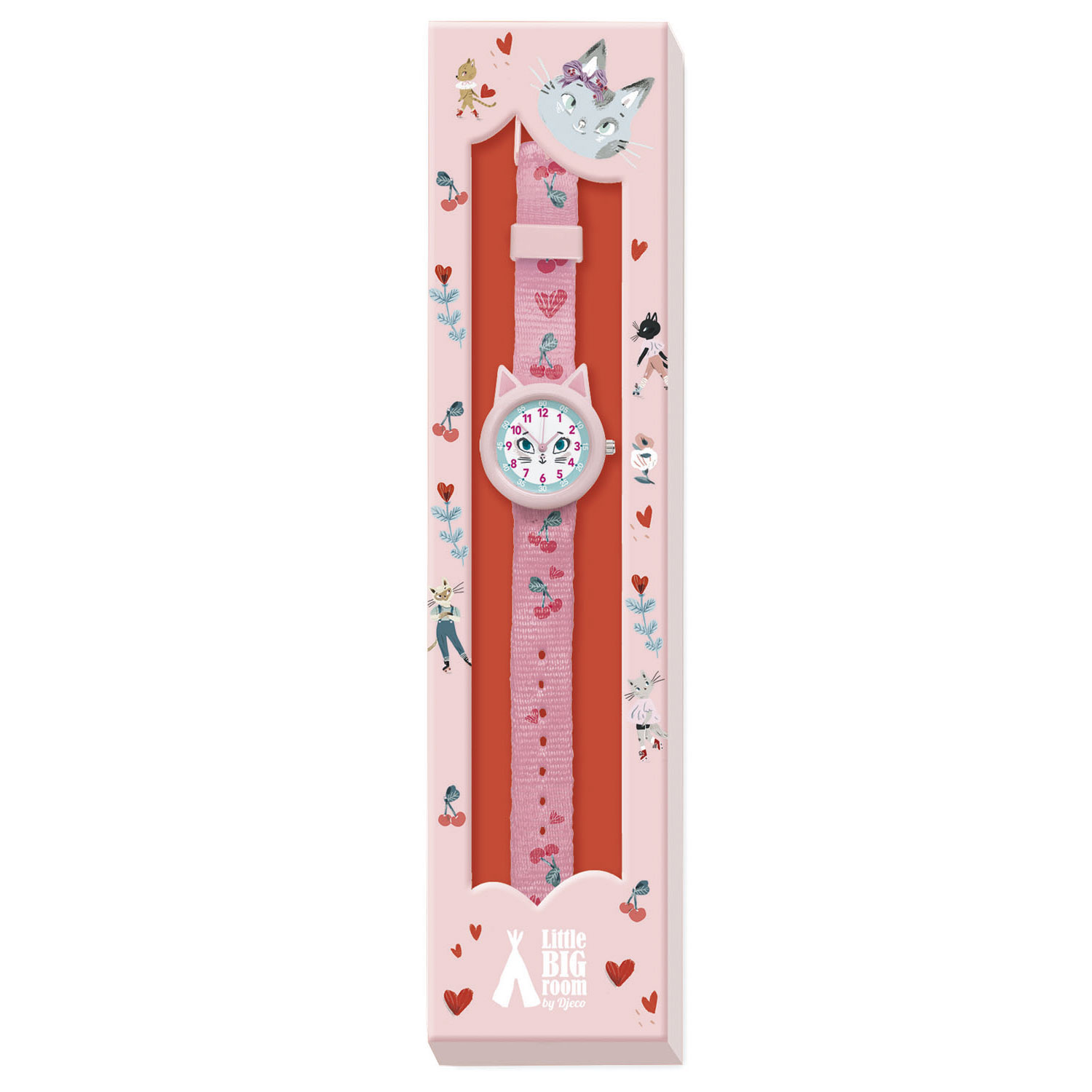 Djeco Kinderhorloge Kat