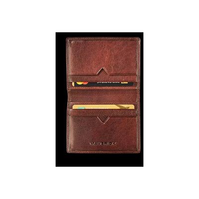 Maverick Rough Gear - Portefeuille anti-piratage - brun