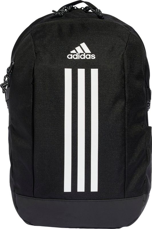 adidas - Power Backpack - Unisex Rugzak - Zwart - 100% Gerecycled Polyester