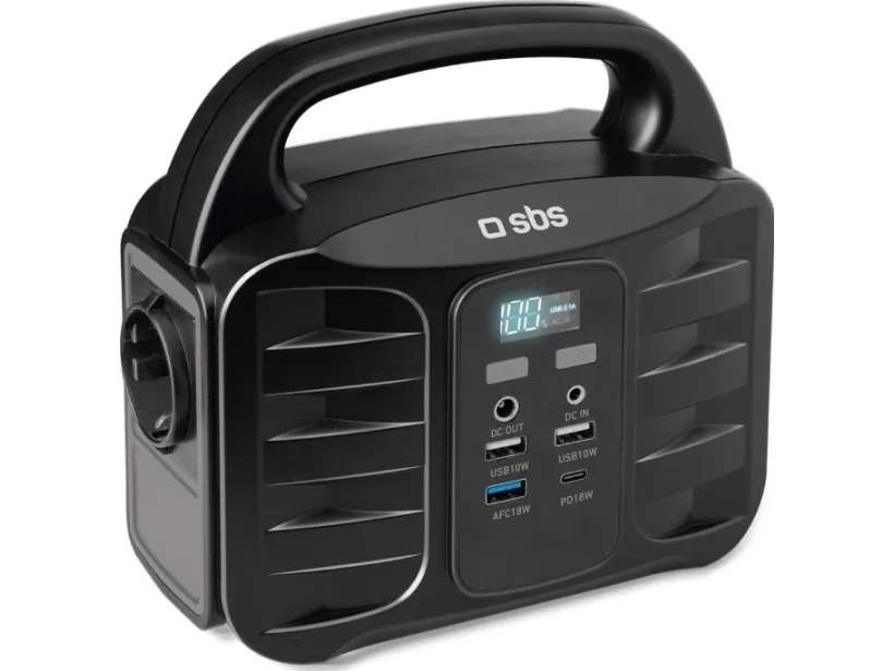 SBS TEPOWST150W, Vekselstrøm, Cigartænder, DC, 150 W, 100 W, 100 W, 25 W, Sort