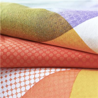 Linge de lit graphique et multicolore - BECQUET CRÉATION