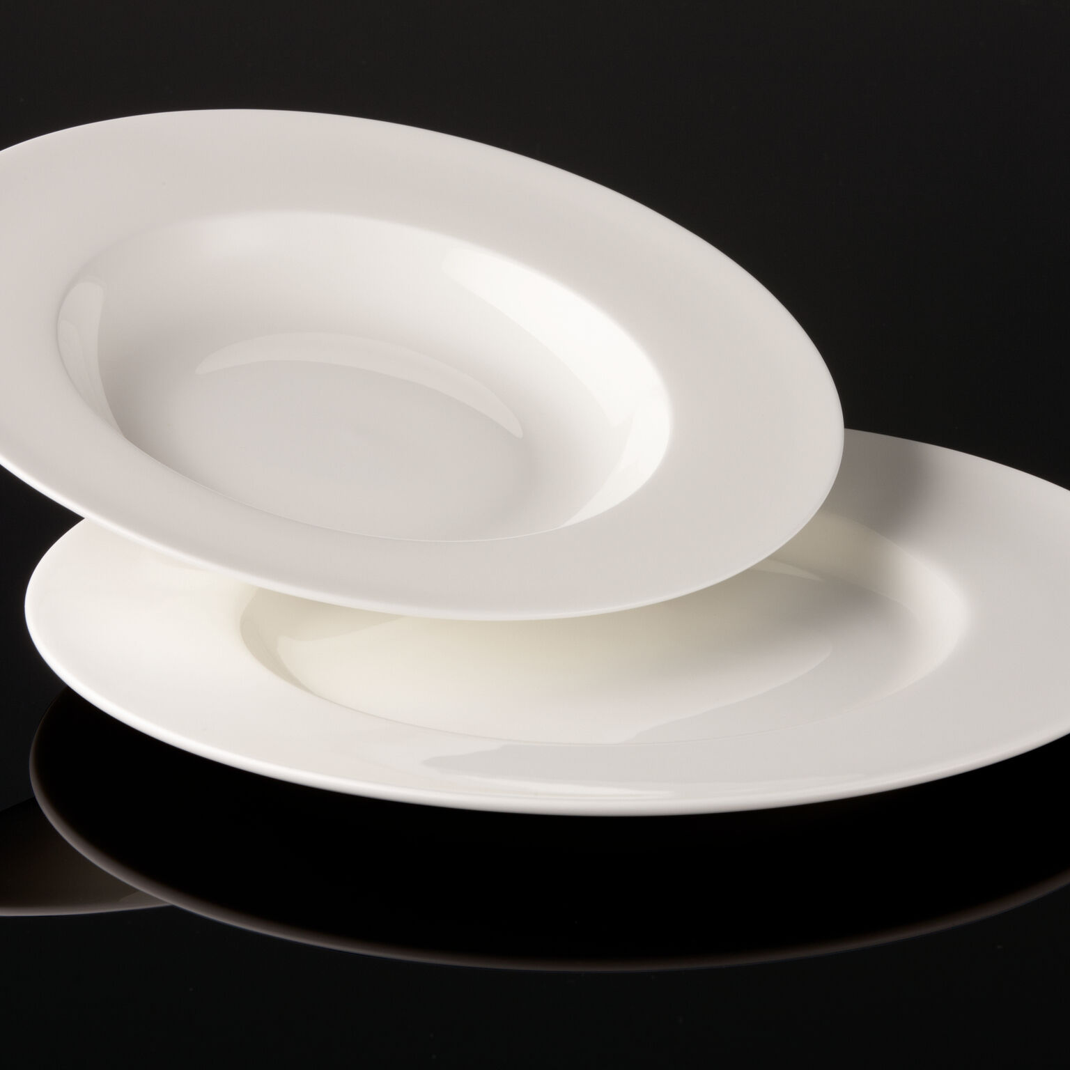 Jade Bone China Weiss Tafelset 12-tlg.