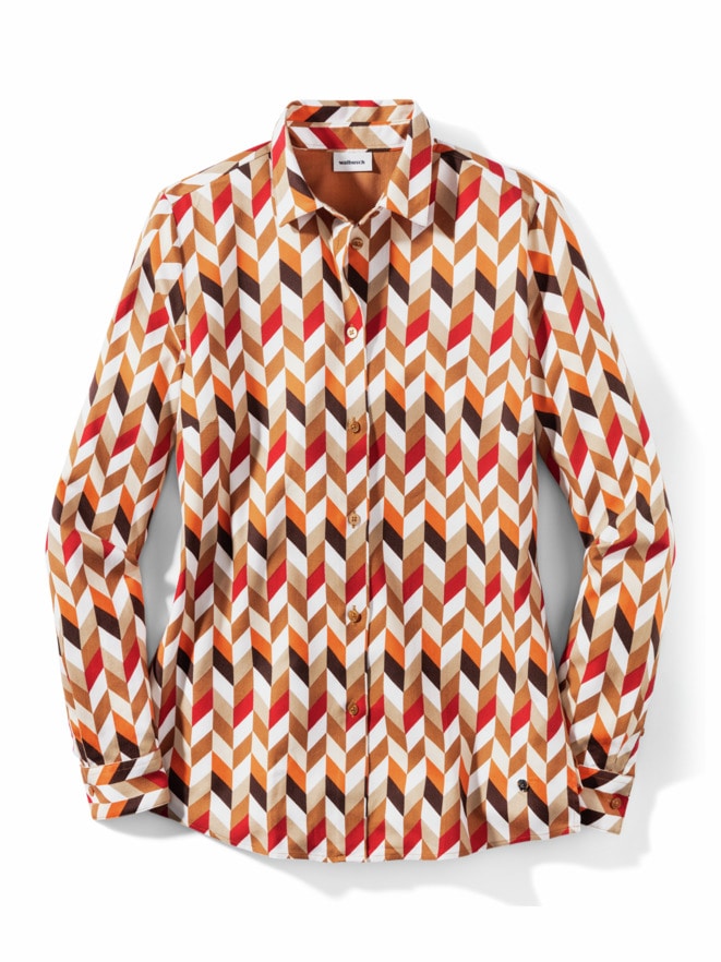 Edel-Flanell-Hemdbluse