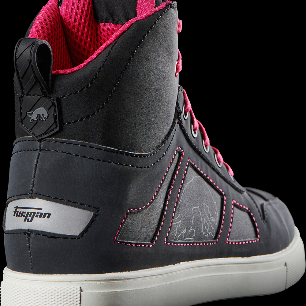 Furygan - Baskets femme Angie D3O® Noir / Rose