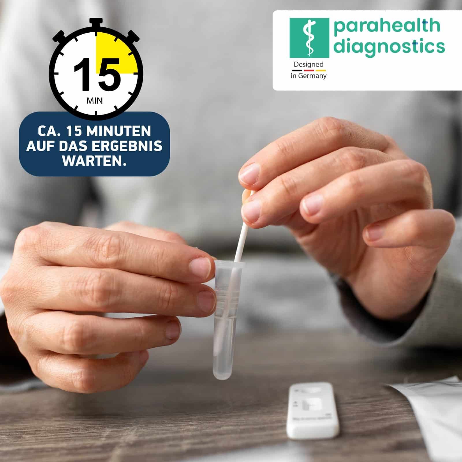 Safecare Bio-Tech Covid-19 Laientest Nasal | GRATIS parahealth Corona Tests