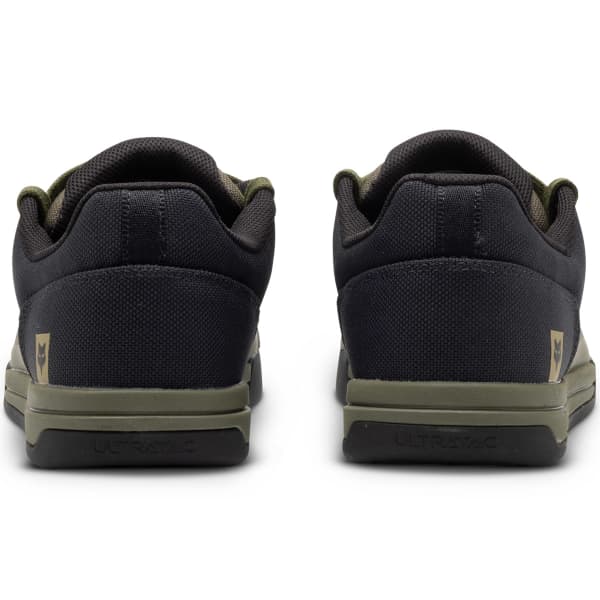 Chaussure VTT plate FOX UNION CANVAS OLIVE GREEN
