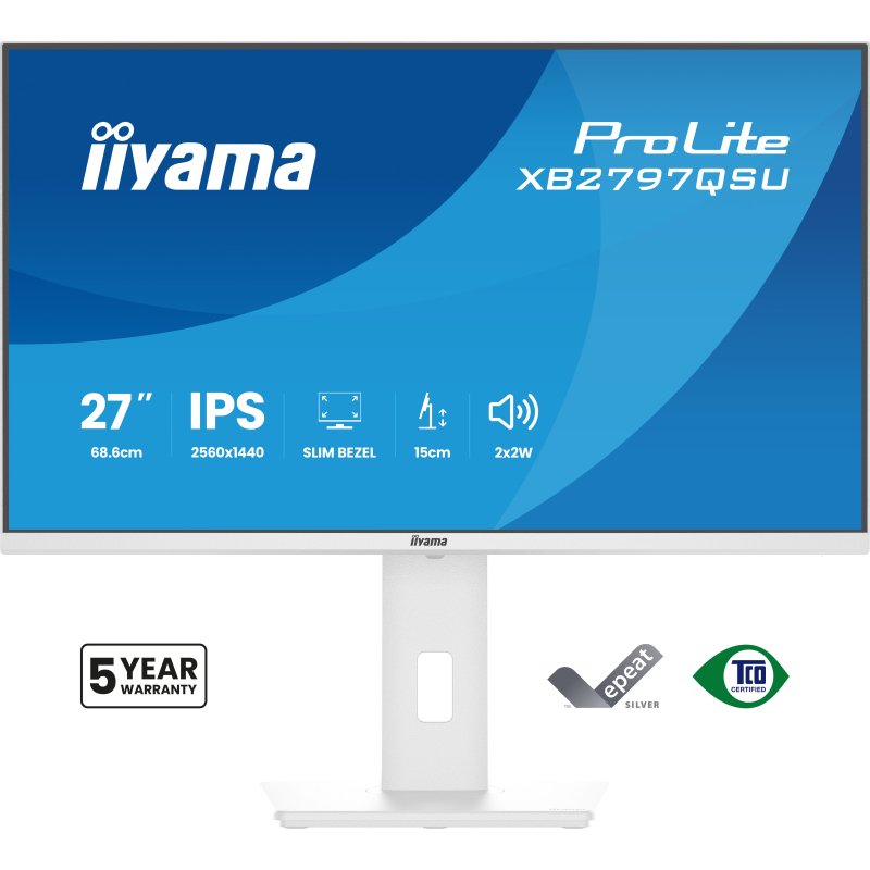 iiyama ProLite XB2797QSU-W1 écran plat de PC 68,6 cm (27