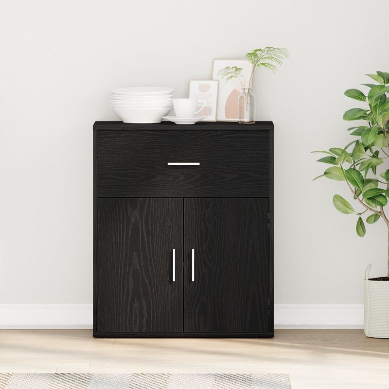 Dressoir - Hout - Modern - Rechthoekige Vorm - Veel Opbergruimte