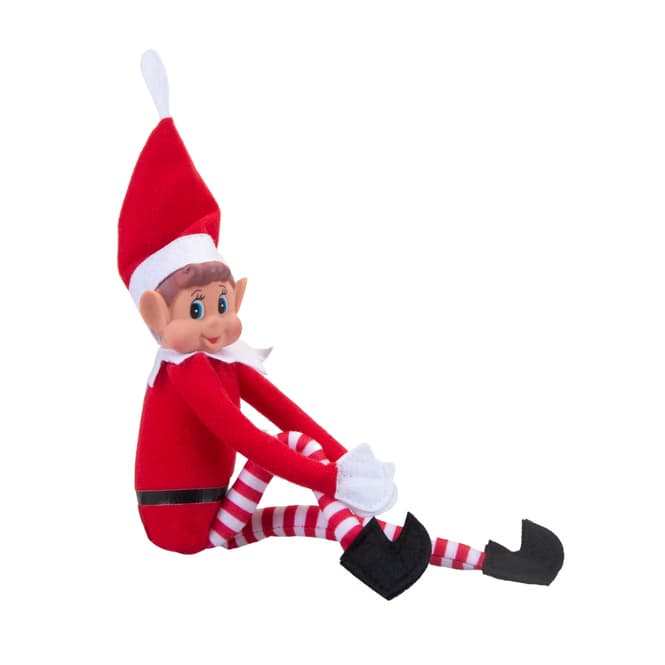 Frecher Weihnachtself