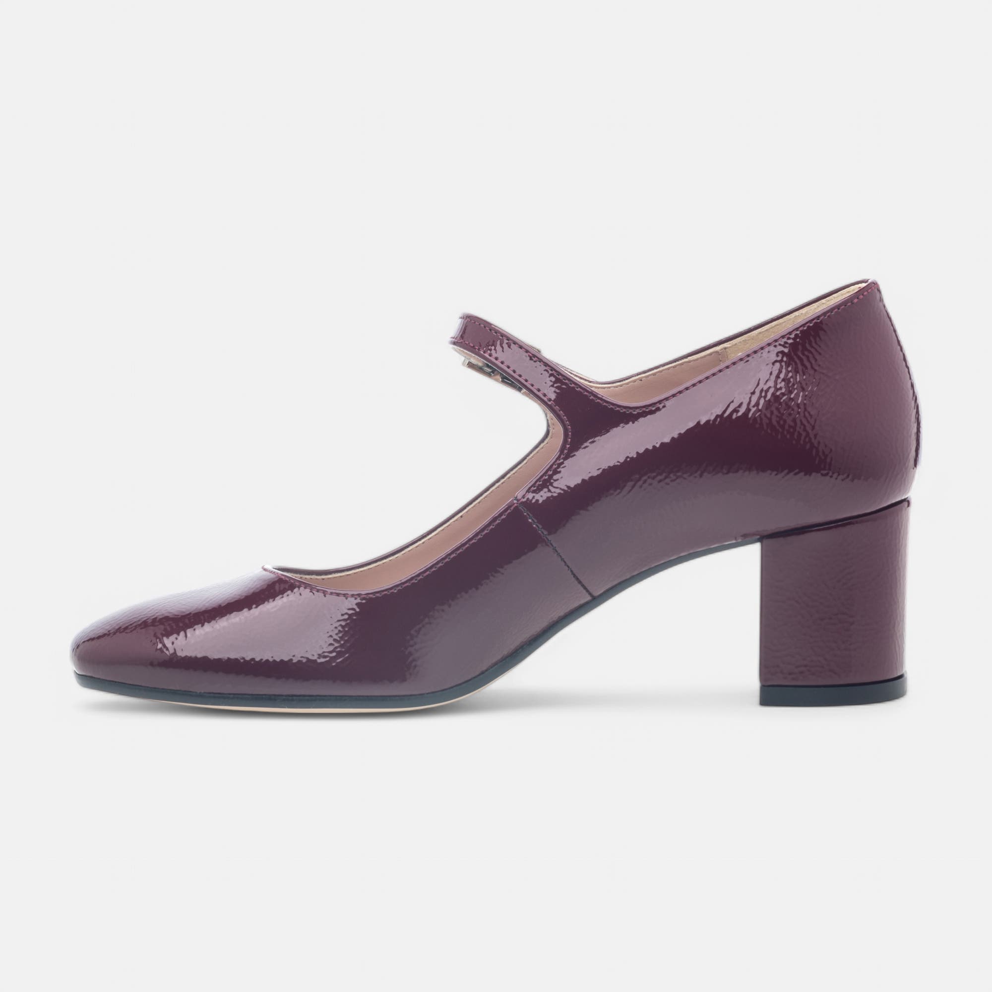 Babies à talon Femme bordeaux