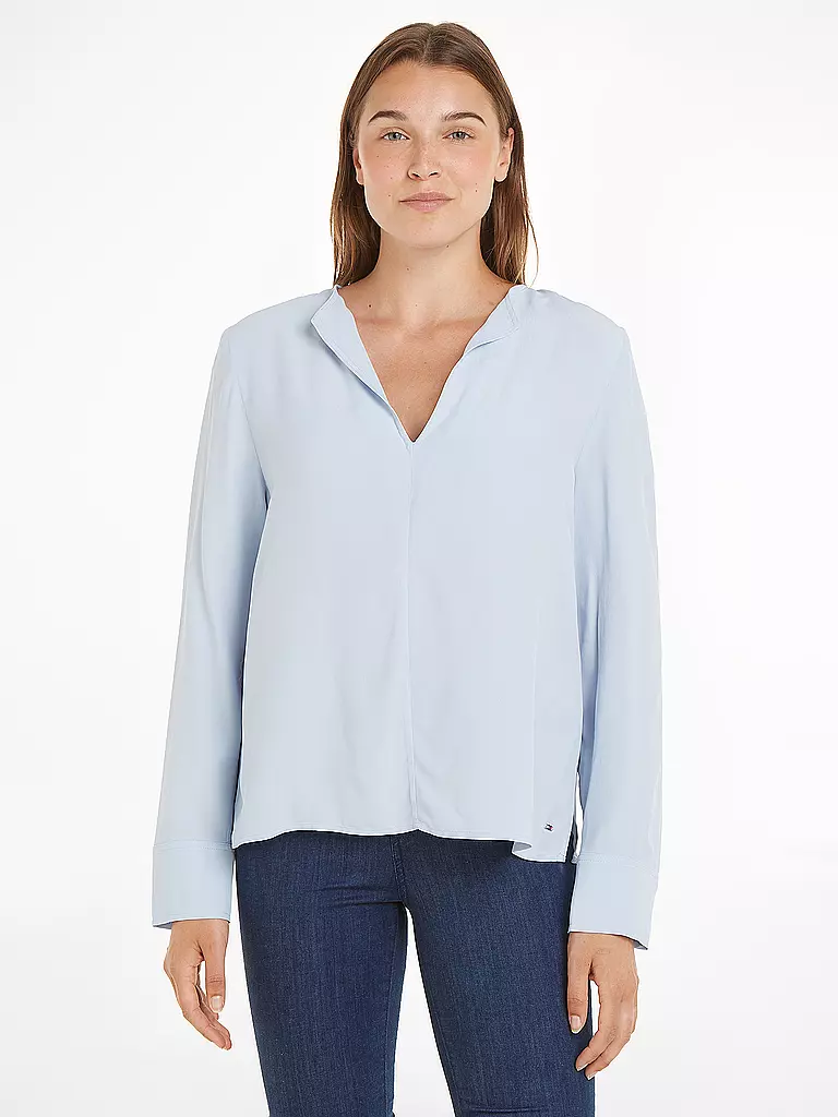 TOMMY HILFIGER Bluse hellblau