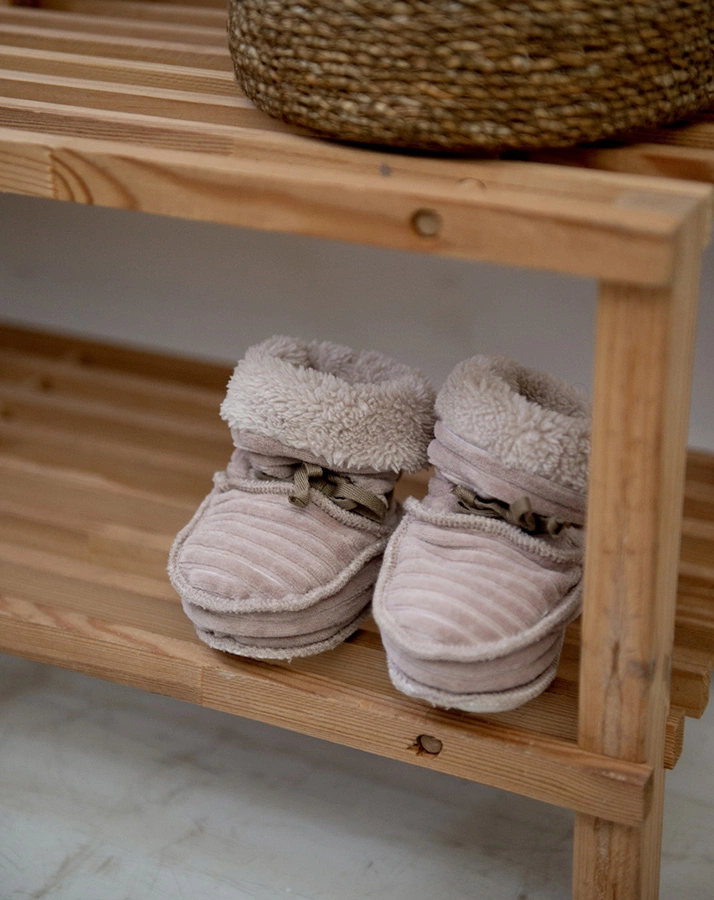 Baby-Schühchen VIK in grey pink