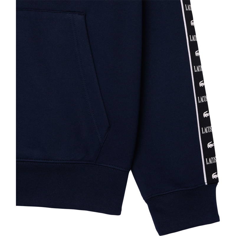 Lacoste Logo Stripe Full Zip Hættetrøje Herre