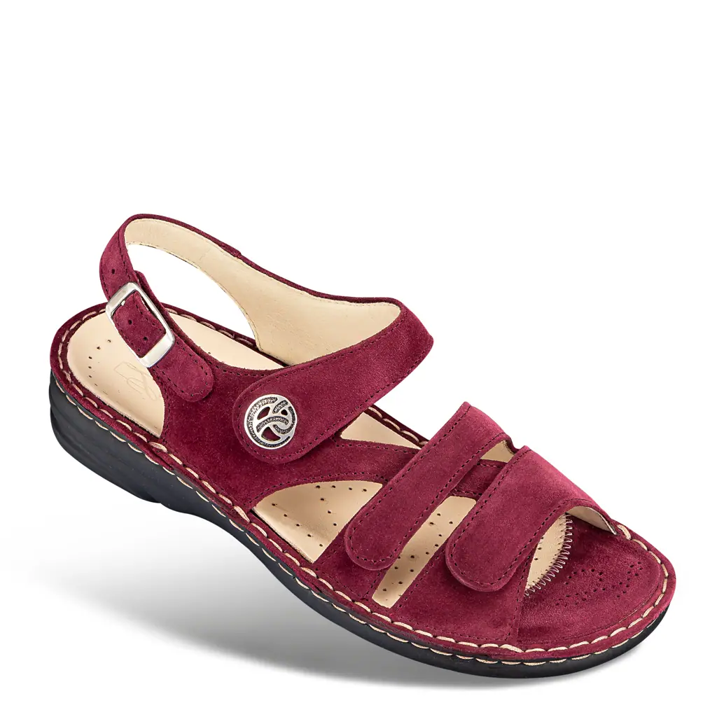 DAMEN - Sandale HERTA bordeaux