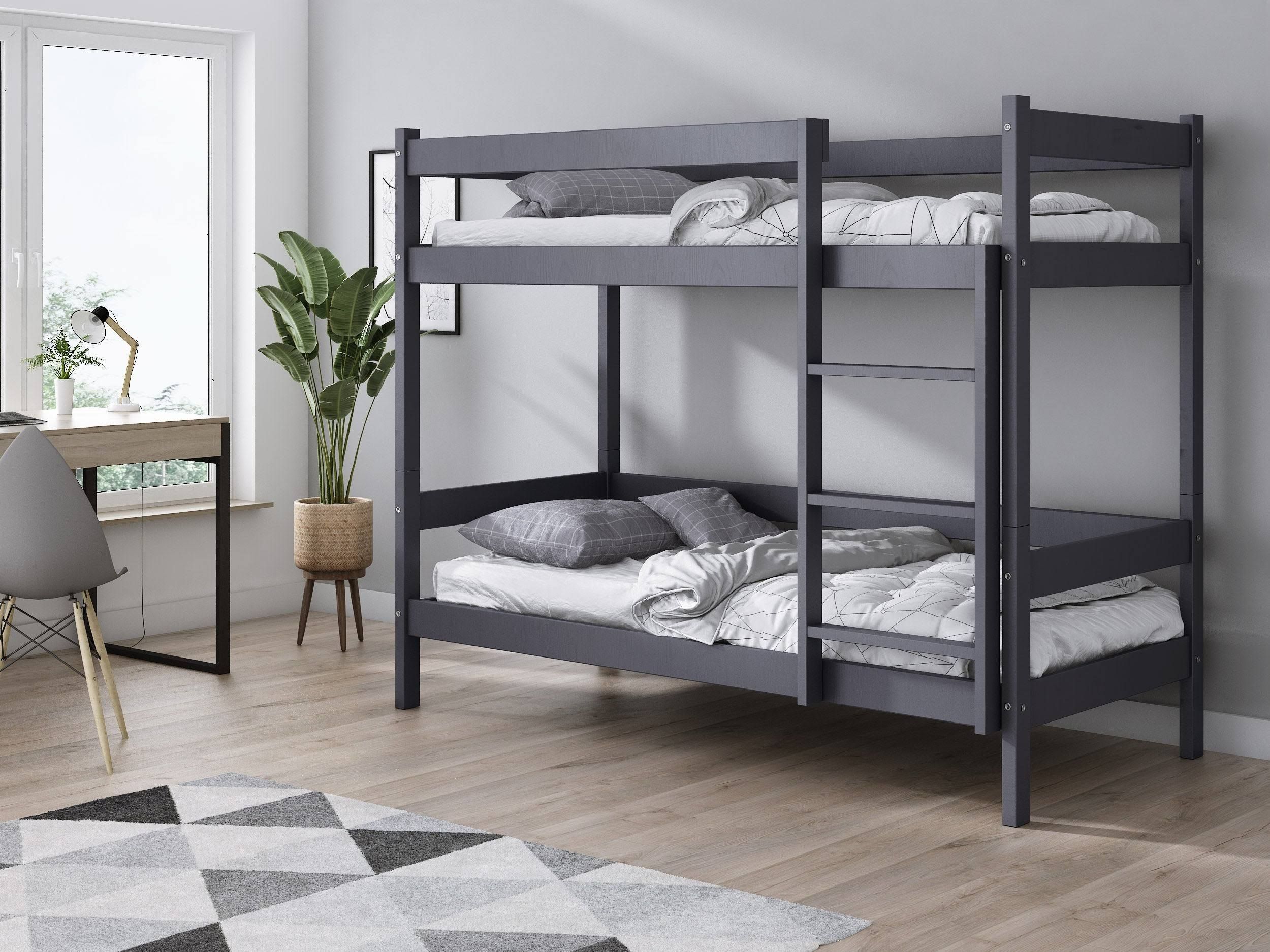 Etagenbett Stockbett HIP Hochbett Kinderbett Doppelbett Naturholz Kief