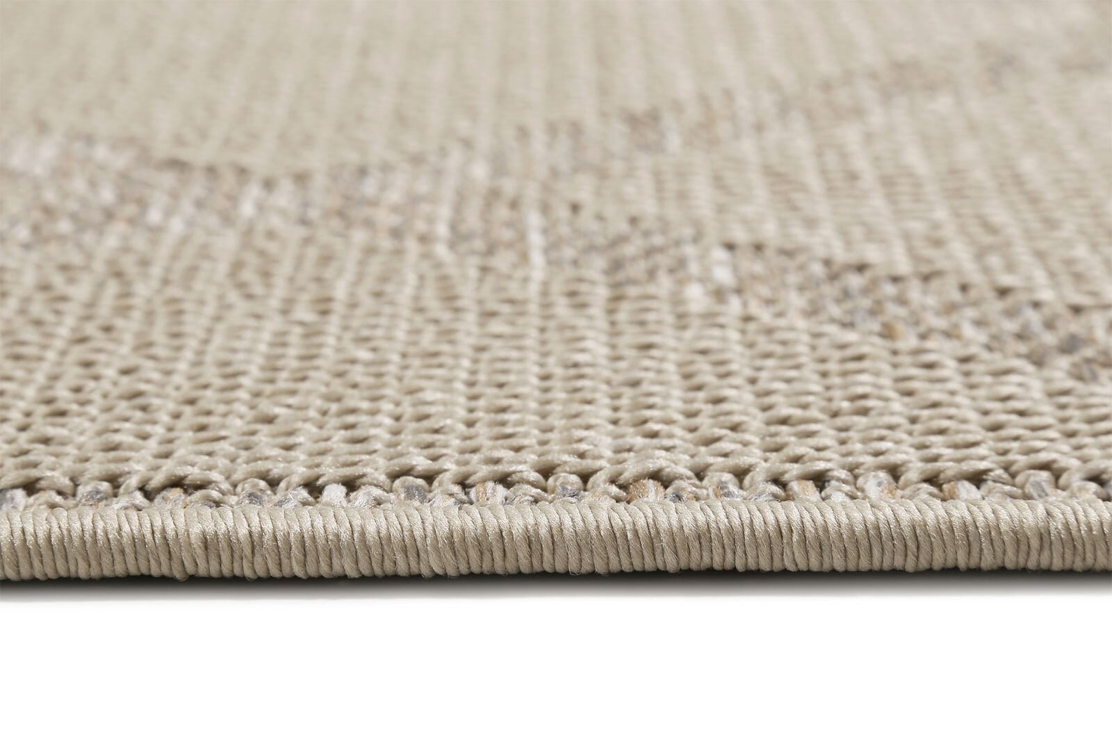 ESPRIT Outdoorteppich RHOMB 120 x 170 cm beige/grau