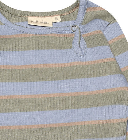 Petit Piao Body l/ä - Rib - Modal - Green Shadow