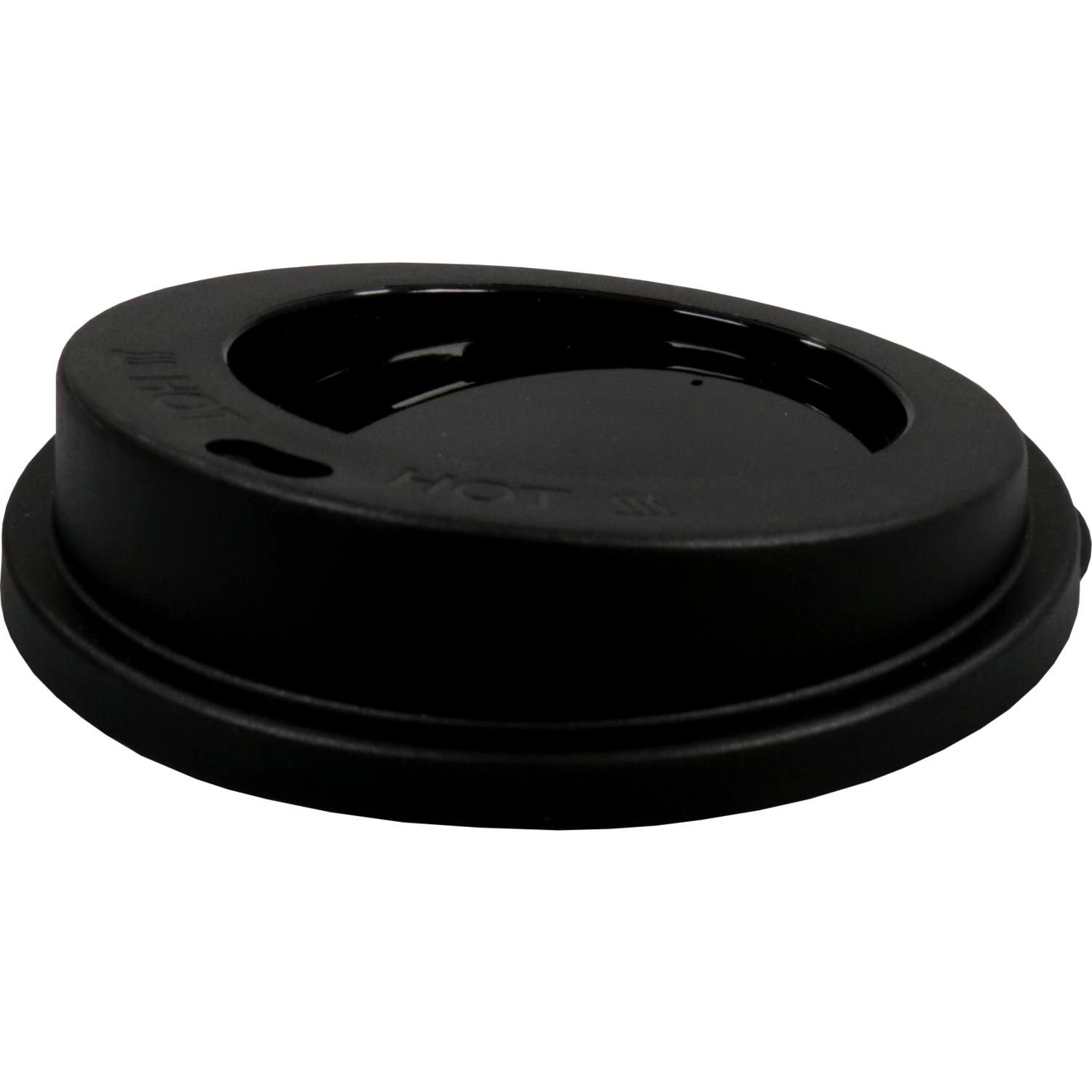 DishCircle Deksel, PP, rond, reusable, Ø90mm, zwart