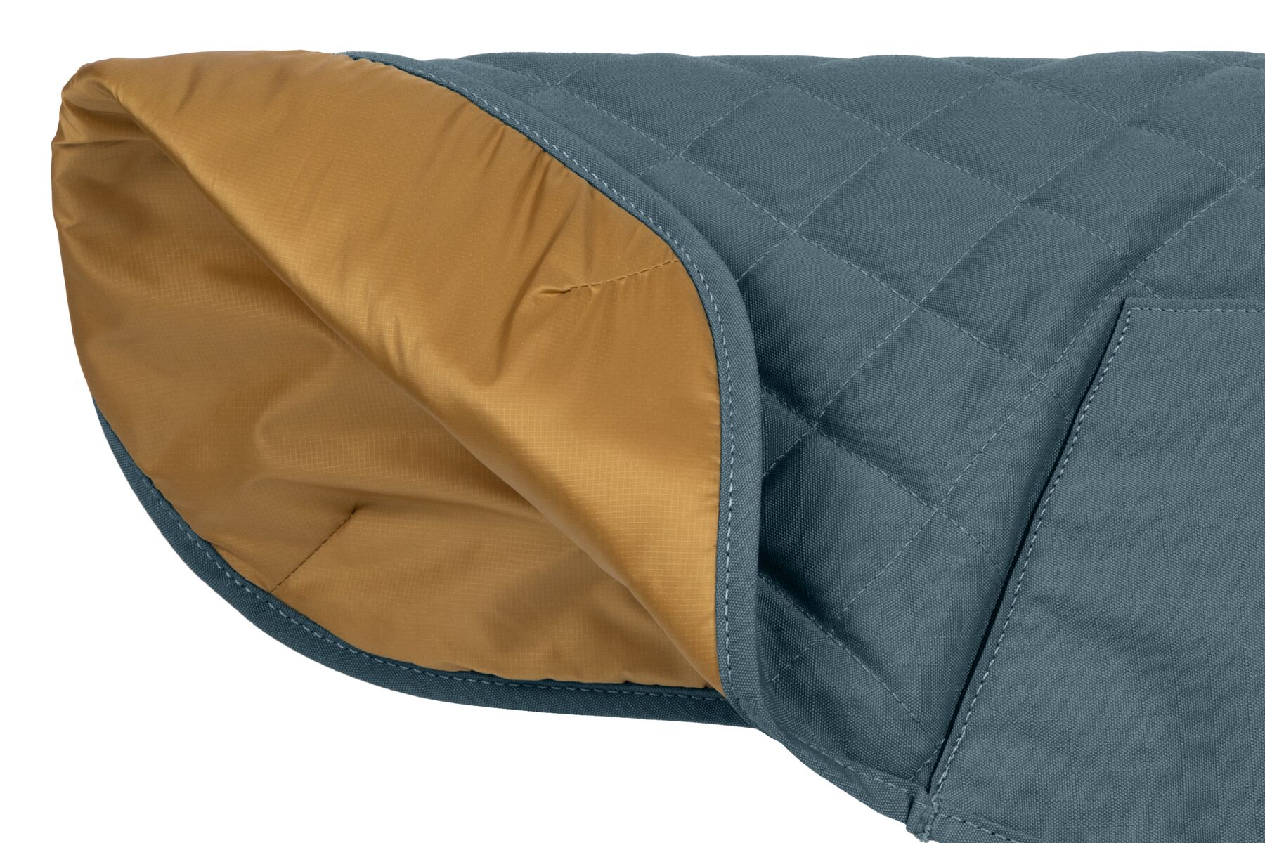 Veste matelassée stumptown™ résistant aux intempéries avec passage pour laisse. Couleur: orion blue (bleu marine), taille: xl