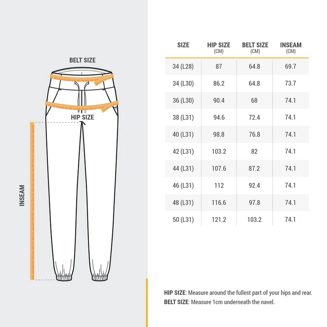 Decathlon Quechua - Calça de caminhada feminina Quechua NH100