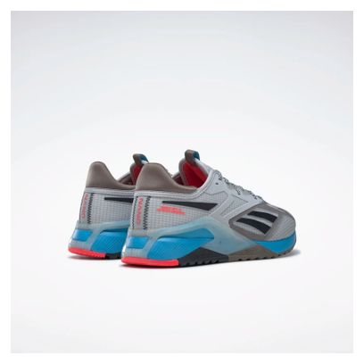 Chaussures de Cross Training Reebok Nano X2 TR Adventure Gris / Bleu / Noir / Kaki