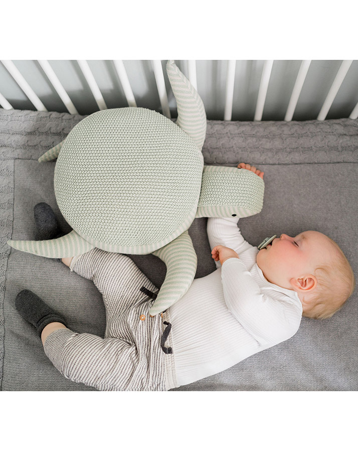 Kuscheltier SCHILDKRÖTE (58cm) in mint