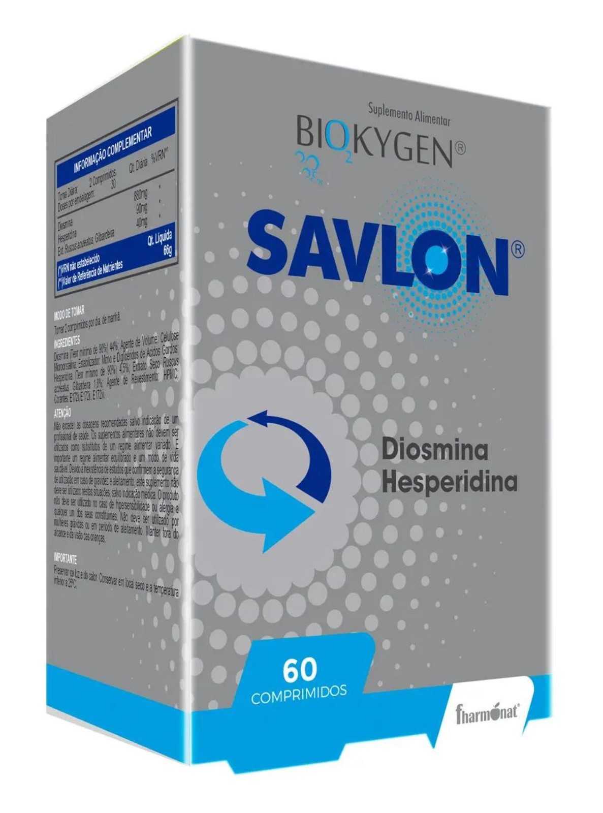 Biokygen Savlon 60 comprimidos