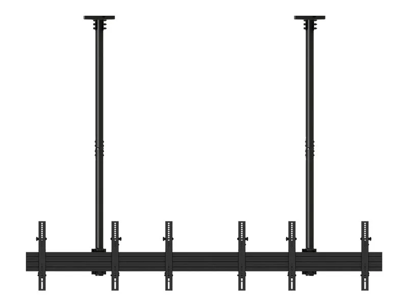 Multibrackets M Menu Board Mount Pro MBC3X1U - Beslag - aluminium, stål - sort - skærmstørrelse: 40