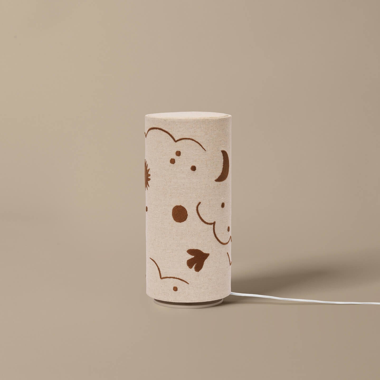 Ferm Living Skye Tafellamp - Natural / Bronze