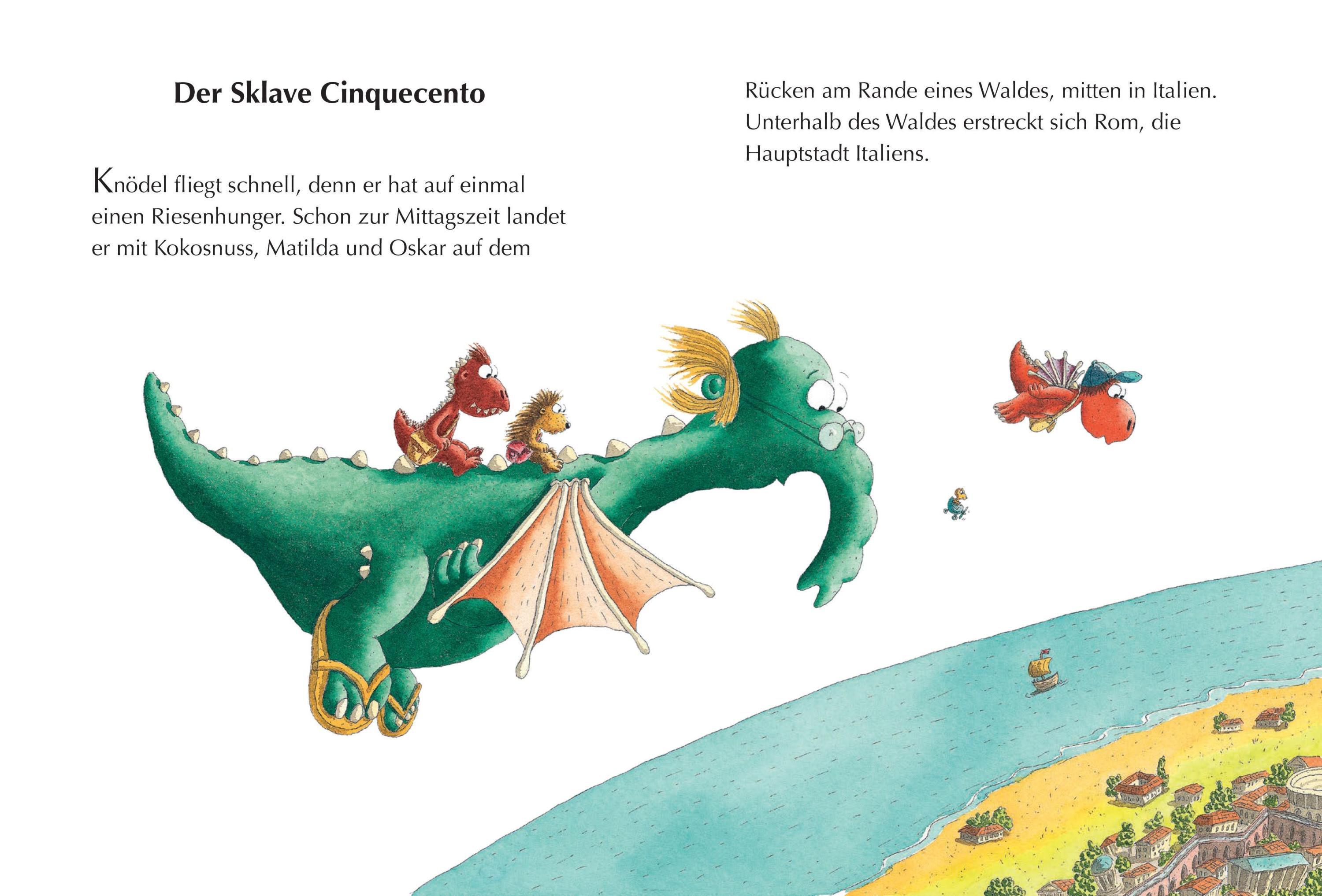 Der kleine Drache Kokosnuss bei den Römern / Die Abenteuer des kleinen Drachen Kokosnuss Bd.27