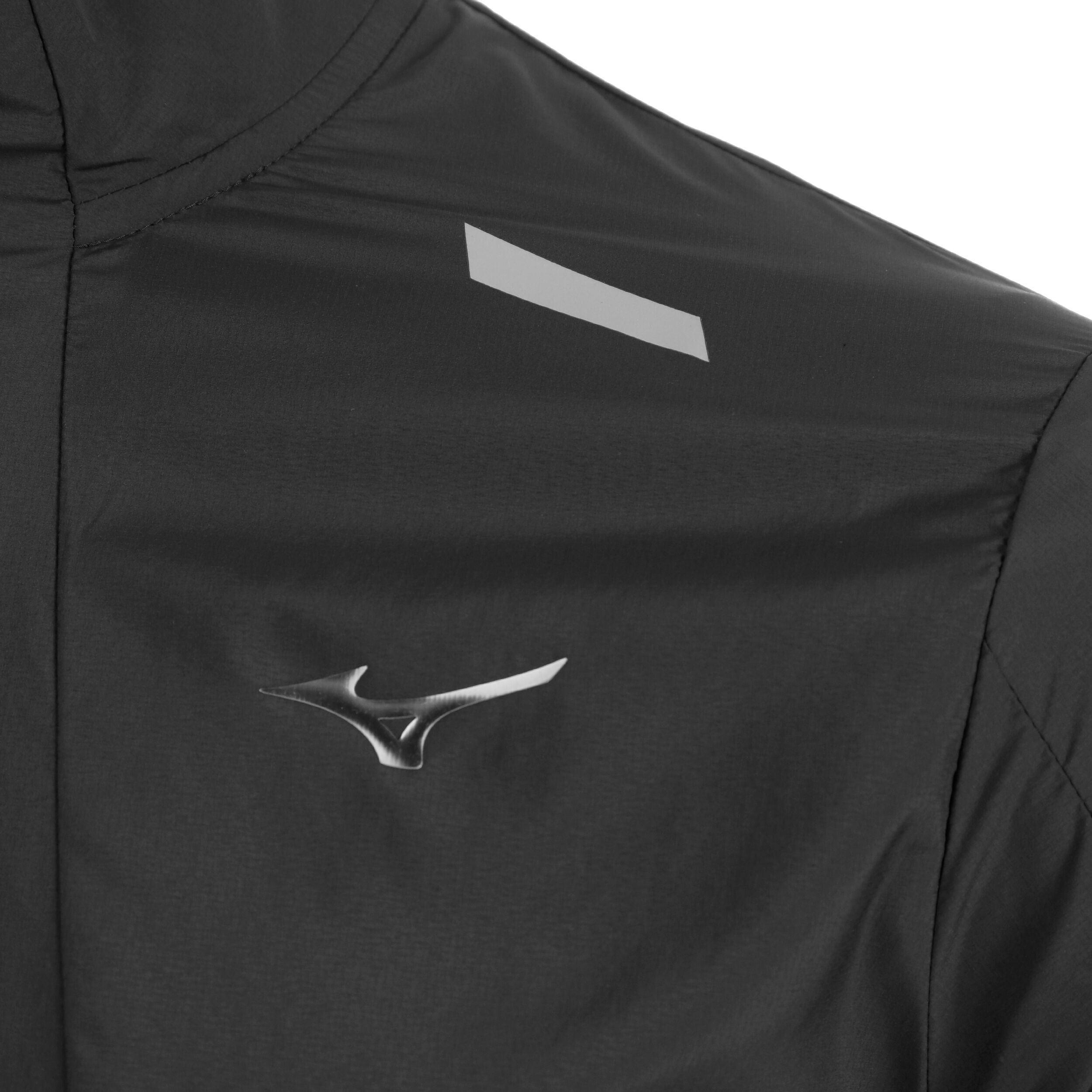 Mizuno Tech Light Jacket Veste Running Hommes - Noir