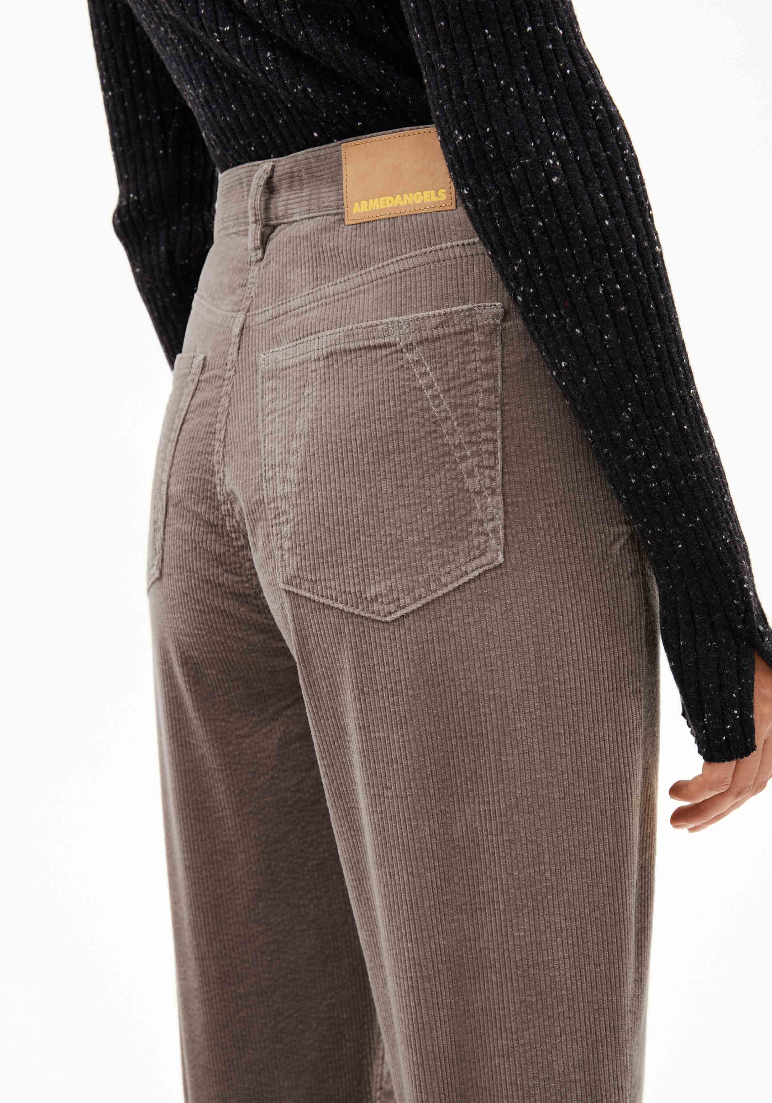 Armedangels Cord-Hose Aaikala Corduroy Walnut Cream