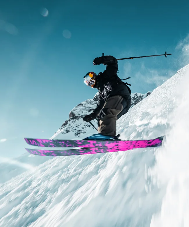 QST X  Freeride-Ski Unisex Black/ShockingPink/LunarRock