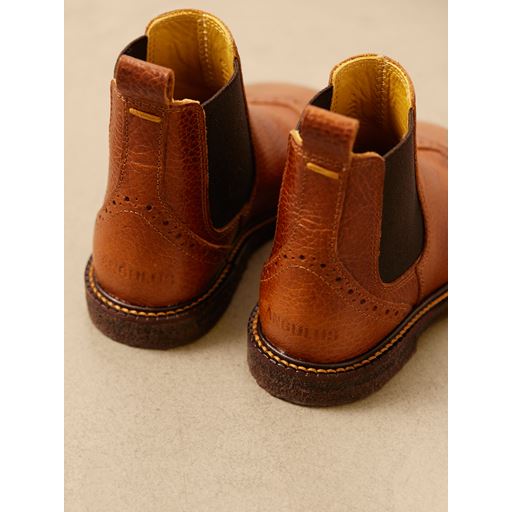 Angulus 6185-101 Chelsea Støvler, Medium Brown, 31