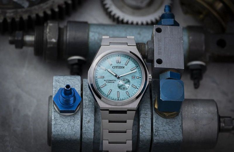 Citizen - Automatisch Horloge - Zilverkleurig - Titanium - Saffierglas