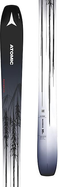 ATOMIC - SKI ALL MOUNTAIN MAVERICK 95 TI BLACK/WH/RED