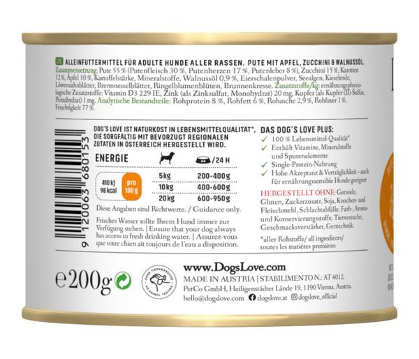 DOG'S LOVE Nassfutter für Hunde Adult, 6 x
