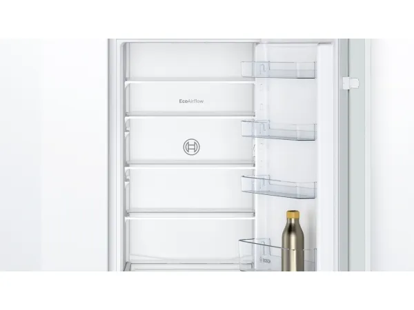Bosch Serie | 2 KIV87NSE0 - Køleskab/fryser - bund-fryser - til indbygning - niche - bredde: 56 cm - dybde: 55 cm - højde: 177.5 cm - 270 liter - Klasse E