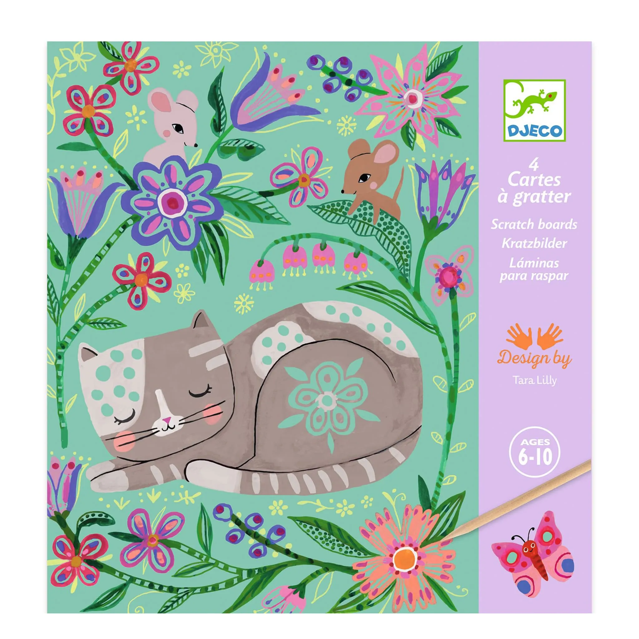 Djeco Cartes à gratter - Rencontres