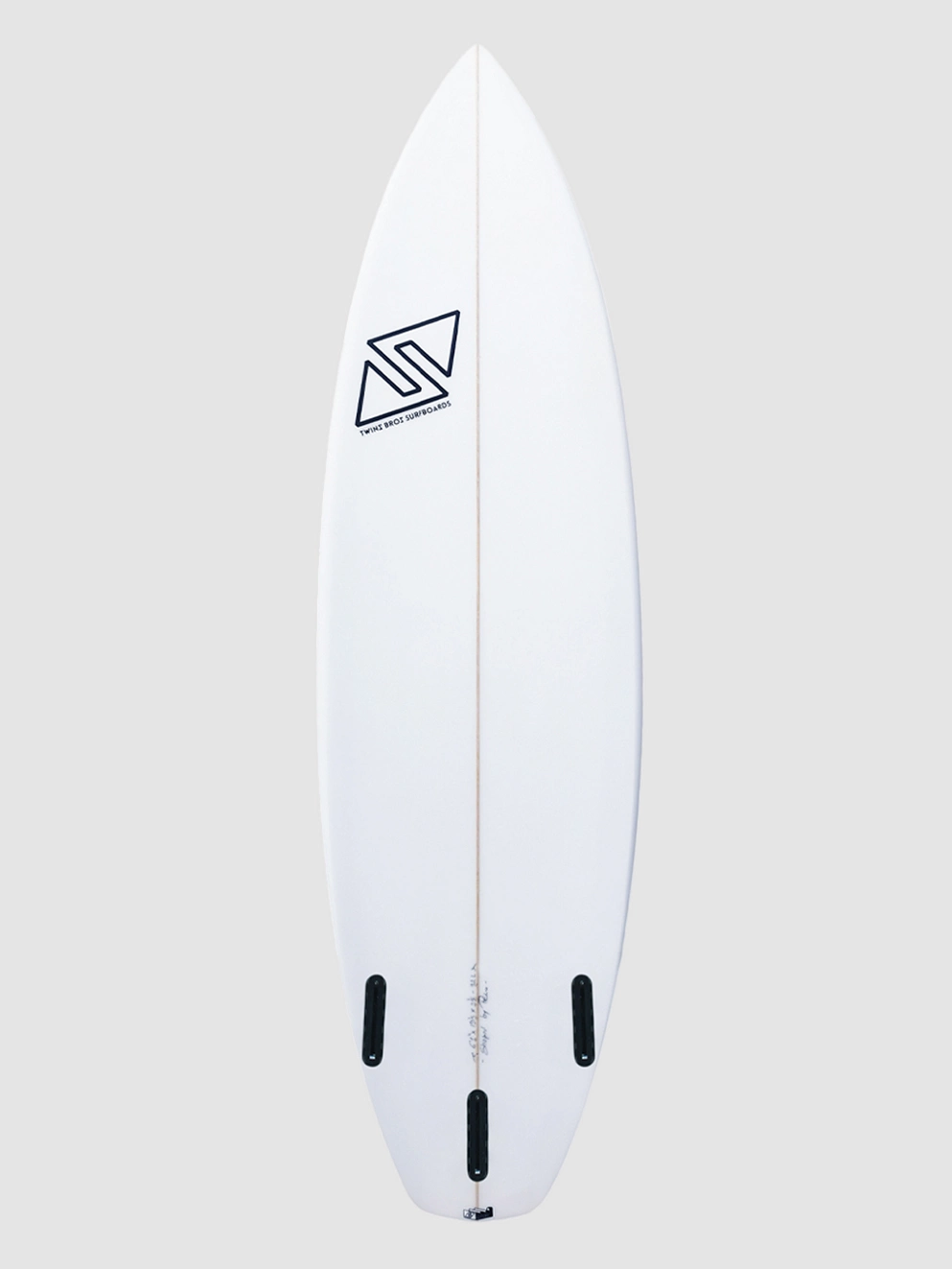 TwinsBros Big Mama Future Surfboard white