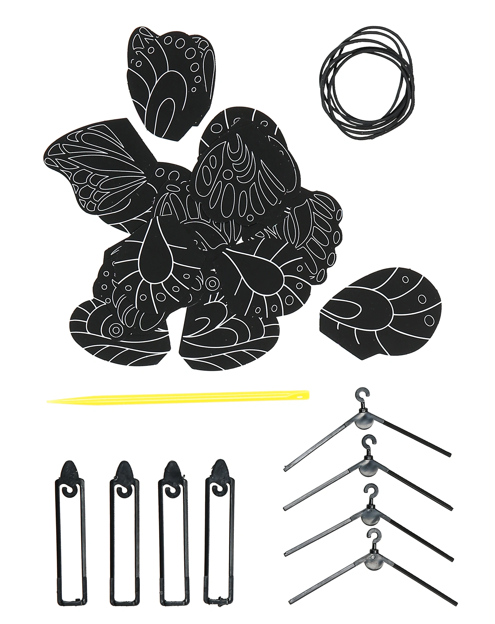 Bastelset SCHMETTERLINGE 4er-Set