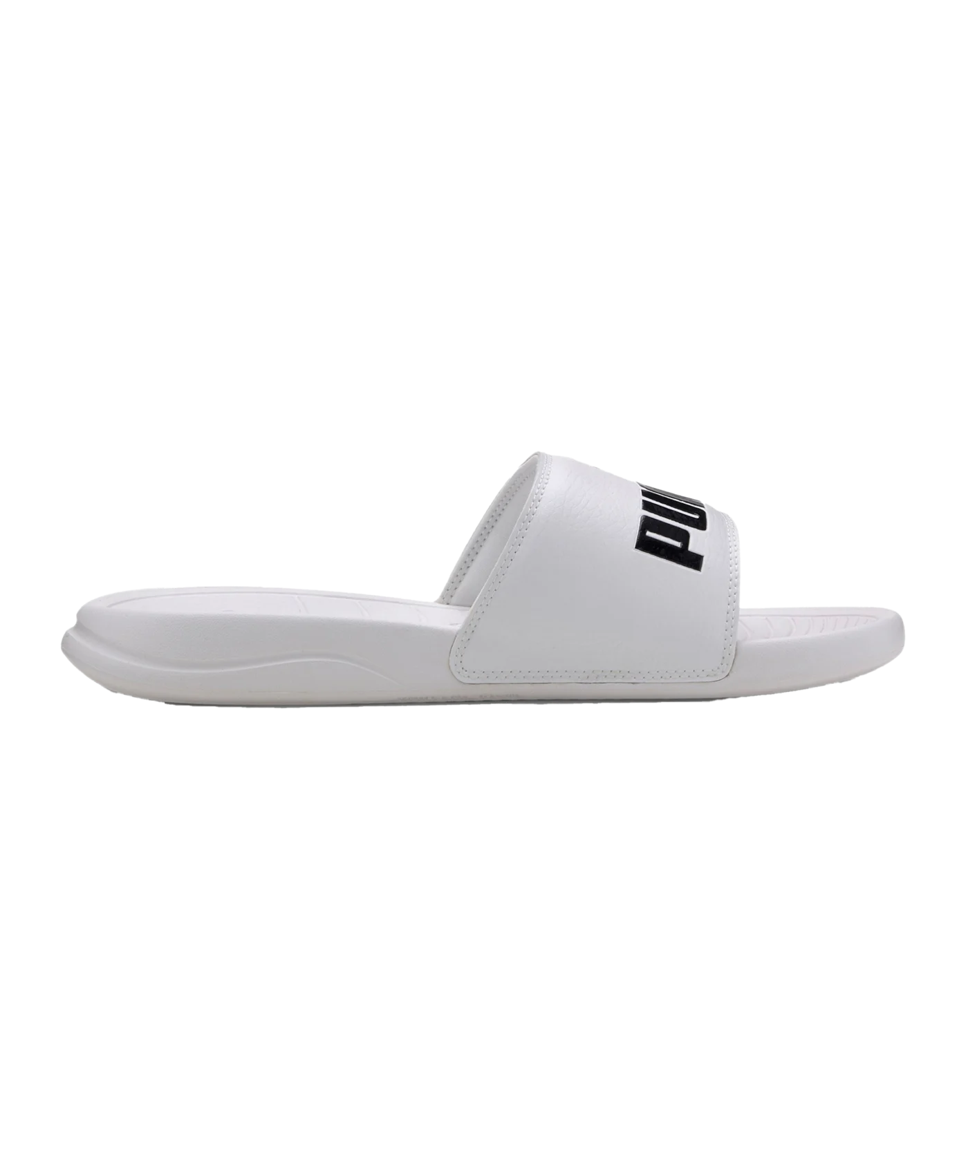 PUMA Popcat 20 Badelatsche Weiss Schwarz F02