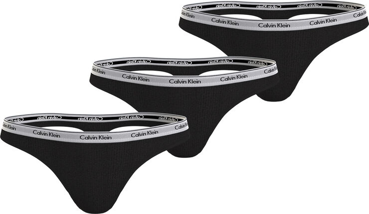 Calvin Klein THONG 3PK Ub1